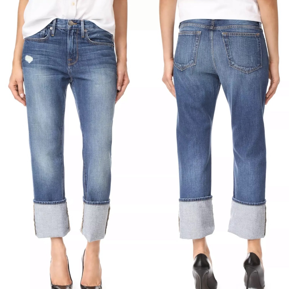 Frame denim tipton mid rise 24